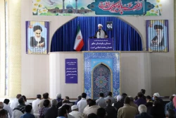 گزارش تصویری اقامه نماز جمعه ۲۹مهرماه۱۴۰۱زاهدان به امامت آیت‌الله محامی نماینده ولی‌فقیه در سیستان‌وبلوچستان و امام جمعه زاهدان 5