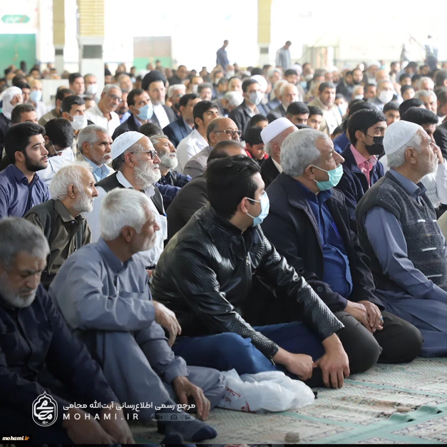 گزارش تصویری اقامه نماز جمعه چهارم آذرماه۱۴۰۱ زاهدان به امامت آیت‌الله محامی نماینده ولی‌فقیه در سیستان و بلوچستان و امام جمعه زاهدان  13