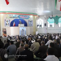 گزارش تصویری اقامه نماز جمعه ۲۵ آذرماه ۱۴۰۱ زاهدان به امامت آیت‌الله محامی نماینده ولی‌فقیه در سیستان و بلوچستان و امام جمعه زاهدان 10