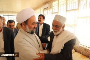 گزارش تصویری دیدار آیت‌الله محامی و جمعی از سران طوایف، ریش‌سفیدان و معتمدین شهرستان لاشار  2