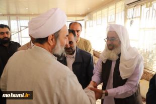 گزارش تصویری دیدار آیت‌الله محامی و جمعی از سران طوایف، ریش‌سفیدان و معتمدین شهرستان لاشار  4