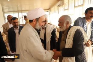 گزارش تصویری دیدار آیت‌الله محامی و جمعی از سران طوایف، ریش‌سفیدان و معتمدین شهرستان لاشار  9