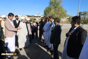 گزارش تصویری حضور آیت‌الله محامی در شهرستان نیکشهر وسخنرانی در جمع مردم، علما و مسئولین این شهرستان 19