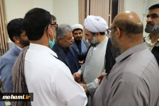 گزارش تصویری دیدار آیت‌الله محامی نماینده مقام معظم رهبری در سیستان و بلوچستان با مردم، علما و مسئولین شهرستان‌های چابهار، کنارک و دشتیاری 16