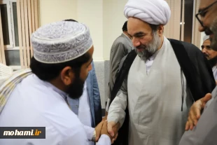 گزارش تصویری دیدار آیت‌الله محامی نماینده مقام معظم رهبری در سیستان و بلوچستان با مردم، علما و مسئولین شهرستان‌های چابهار، کنارک و دشتیاری 20