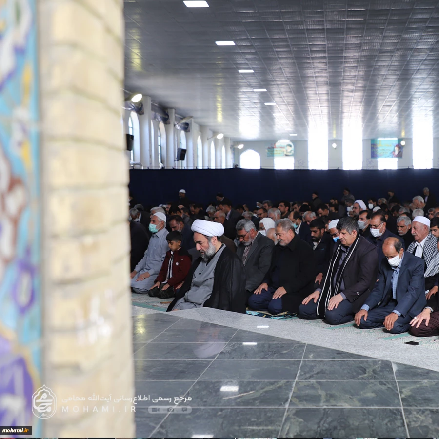 گزارش تصویری اقامه نماز جمعه نهم دیماه۱۴۰۱ زاهدان به امامت آیت‌الله محامی نماینده ولی‌فقیه در سیستان و بلوچستان و امام جمعه زاهدان  3