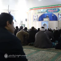 گزارش تصویری اقامه نماز جمعه نهم دیماه۱۴۰۱ زاهدان به امامت آیت‌الله محامی نماینده ولی‌فقیه در سیستان و بلوچستان و امام جمعه زاهدان  9