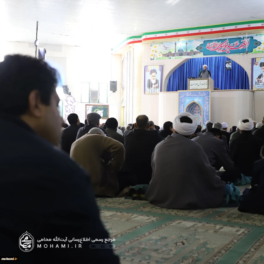 گزارش تصویری اقامه نماز جمعه نهم دیماه۱۴۰۱ زاهدان به امامت آیت‌الله محامی نماینده ولی‌فقیه در سیستان و بلوچستان و امام جمعه زاهدان  9