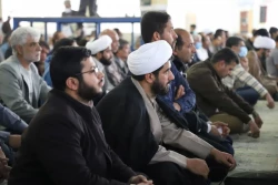 گزارش تصویری اقامه نماز جمعه ۲۸ بهمن‌ماه ۱۴۰۱ زاهدان به امامت آیت‌الله محامی نماینده ولی‌فقیه در سیستان و بلوچستان و امام جمعه زاهدان  3