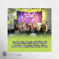 نماینده مقام معظم رهبری در مراسم جشن عید مبعث در مسجد آل رسول شهرستان ایرانشهر تاکید کرد لزوم الگوگیری از پیامبر اکرم(ص) و حاکمیت اخوت در جامعه اسلامی 2