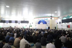 گزارش تصویری اقامه نماز جمعه ۲۵ فروردین‌ماه۱۴۰۲ زاهدان به امامت آیت‌الله محامی نماینده ولی‌فقیه در سیستان و بلوچستان  12