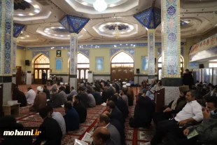 گزارش تصویری 
مراسم بزرگداشت چهلمین روز شهادت شهید آیت‌الله عباسعلی سلیمانی در زاهدان 11