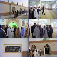 بازدید نماینده مقام معظم رهبری در سیستان و بلوچستان از مسجد حضرت امام رضا(ع) روستای دزک سراوان