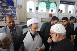 گزارش تصویری
اقامه نماز جمعه 24 شهریورماه ۱۴۰۲ زاهدان به امامت آیت‌الله مصطفی محامی نماینده ولی‌فقیه در سیستان و بلوچستان و امام جمعه زاهدان 4