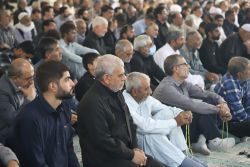 گزارش تصویری
اقامه نماز جمعه 24 شهریورماه ۱۴۰۲ زاهدان به امامت آیت‌الله مصطفی محامی نماینده ولی‌فقیه در سیستان و بلوچستان و امام جمعه زاهدان 7