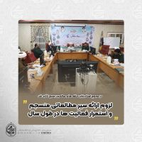آیت الله محامی در مجمع استادیاران حلقه های صالحین بسیج تاکید کرد
لزوم ارائه سیر مطالعاتی منسجم و استمرار فعالیت ها در طول سال