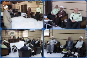 حضور آیت‌الله محامی در ستاد فرماندهی انتظامی سیستان و بلوچستان