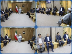 سه دوگانه راهبردی آیت‌الله محامی برای صداوسیمای مرکز سیستان و بلوچستان:
ارتقای هنری و محتوایی، جامعیت و فراگیری مخاطب، و توجه به فرمایشات رهبری با تبیین شعار سال و ترویج معارف نهج‌البلاغه 2