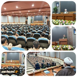 نماینده ولی‌فقیه در سیستان و بلوچستان در جمع دانش‌آموختگان دانشگاه افسری و تربیت پاسداری امام حسین(ع) در تهران تبیین کرد: جوهره الهی در وجود انسان، او را از سایر مخلوقات ممتاز کرده است/