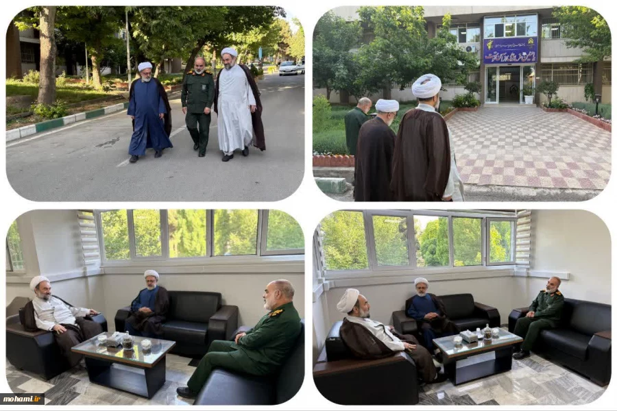 دیدار نماینده ولی‌فقیه در سیستان و بلوچستان با سردار کرمی فرمانده دانشگاه افسری و تربیت پاسداری امام حسین(ع) 2
