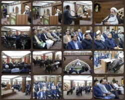 آیت‌الله محامی در دیدار جمعی از مدیران مجموعه‌های وابسته به سازمان جهاد کشاورزی استان تبیین کرد: 
سیستان و بلوچستان باید به جای اخبار ناامنی، به عنوان نمونه‌ای از تلاش و وحدت معرفی شود/
الگوی بصیرت و شجاعت مردم از رهبر معظم انقلاب گرفته شده است/
شرایط 