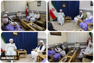 دیدار دو تن از علمای اهل‌سنت استان با نماینده ولی‌فقیه در سیستان و بلوچستان