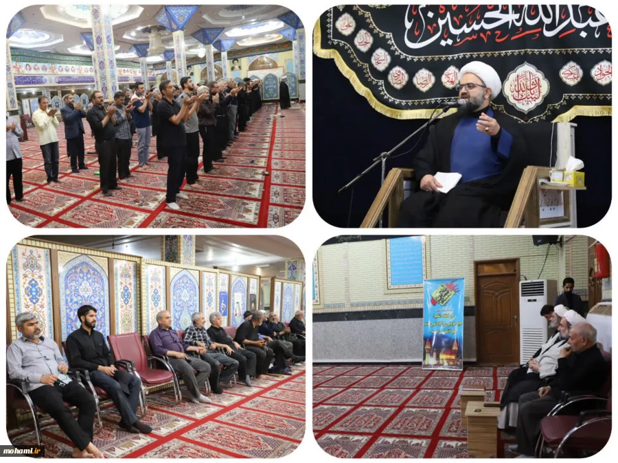 حضور نماینده ولی‌فقیه در سیستان و بلوچستان در مراسم عزاداری حضرت سیدالشهدا در مسجد جامع زاهدان  2