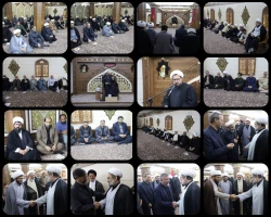 مراسم عزاداری شب شهادت امام حسن عسکری(ع) در بیت نماینده ولی‌فقیه در سیستان و بلوچستان برگزار شد
