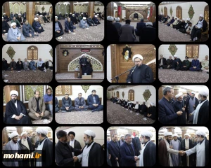 مراسم عزاداری شب شهادت امام حسن عسکری(ع) در بیت نماینده ولی‌فقیه در سیستان و بلوچستان برگزار شد