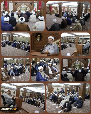 نشست جمعی از طلاب و روحانیون شهر زاهدان با نماینده ولی‌فقیه در سیستان و بلوچستان با محوریت الزامات تحقق وحدت عملی و تعامل با اهل‌سنت