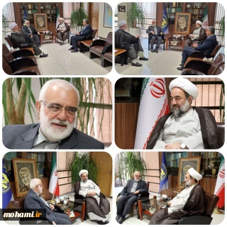 دیدار نماینده ولی‌فقیه در سیستان و بلوچستان و رئیس کمیته امداد کشور