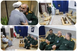 دیدار فرمانده نیروی زمینی سپاه پاسداران انقلاب اسلامی با نماینده ولی‌فقیه در سیستان و بلوچستان 2