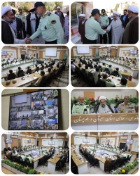 نماینده ولی‌فقیه در سیستان و بلوچستان در جمع فرماندهان انتظامی و مرزبانی استان تبیین کرد:   خدمت در مجموعه تحت فرماندهی فرمانده معظم کل قوا افتخاری مضاعف است/  سربازان ولایت با خدمت به مردم مسلمان ارزش کار خود را دوچندان می‌سازند/  ایثار و فداکاری تا مرز جان، بالاترین معیار ارزش‌گذاری خدمت/  خدمت در شرایط بحرانی ارزشی مضاعف دارد/  تصمیم‌گیری به‌موقع، رمز ماندگاری در تاریخ / نمونه آن شهدای کربلا/  در نگاه دینی کیفیت عمل از کمیت آن مهم