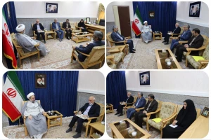 در دیدار مدیرکل تعزیرات حکومتی استان با نماینده ولی‌فقیه در سیستان و بلوچستان مطرح شد:️مدارا با مردم لازم است اما نباید اصل کار تعزیرات را بی‌خاصیت کند/
️حساسیت کار تعزیرات در شرایط فعلی کشور دوچندان است/
️کمک به کاهش مشکلات مردم خدمتی ارزشمند و عبادت است