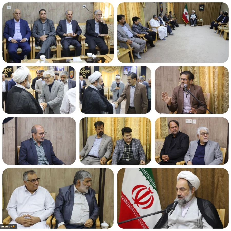 آیت‌الله محامی در دیدار اعضای جبهه اصلاحات استان تأکید کرد:
انتقاد از نگاه خوش‌بینانه و ساده‌لوحانه در قبال افغانستان و حقابه هیرمند/

????️شعار وفاق رئیس‌جمهور نباید به سهم‌خواهی سیاسی منجر شود/
فرقی نمی‌کند اصلاح‌طلب یا اصول‌گرا؛ تندروی ها برای کشور