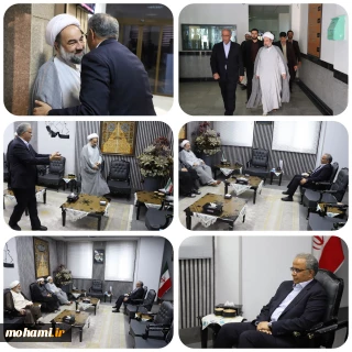 ️حضور نماینده ولی‌فقیه در سیستان و بلوچستان در دفتر استاندار و تبریک هفته دولت