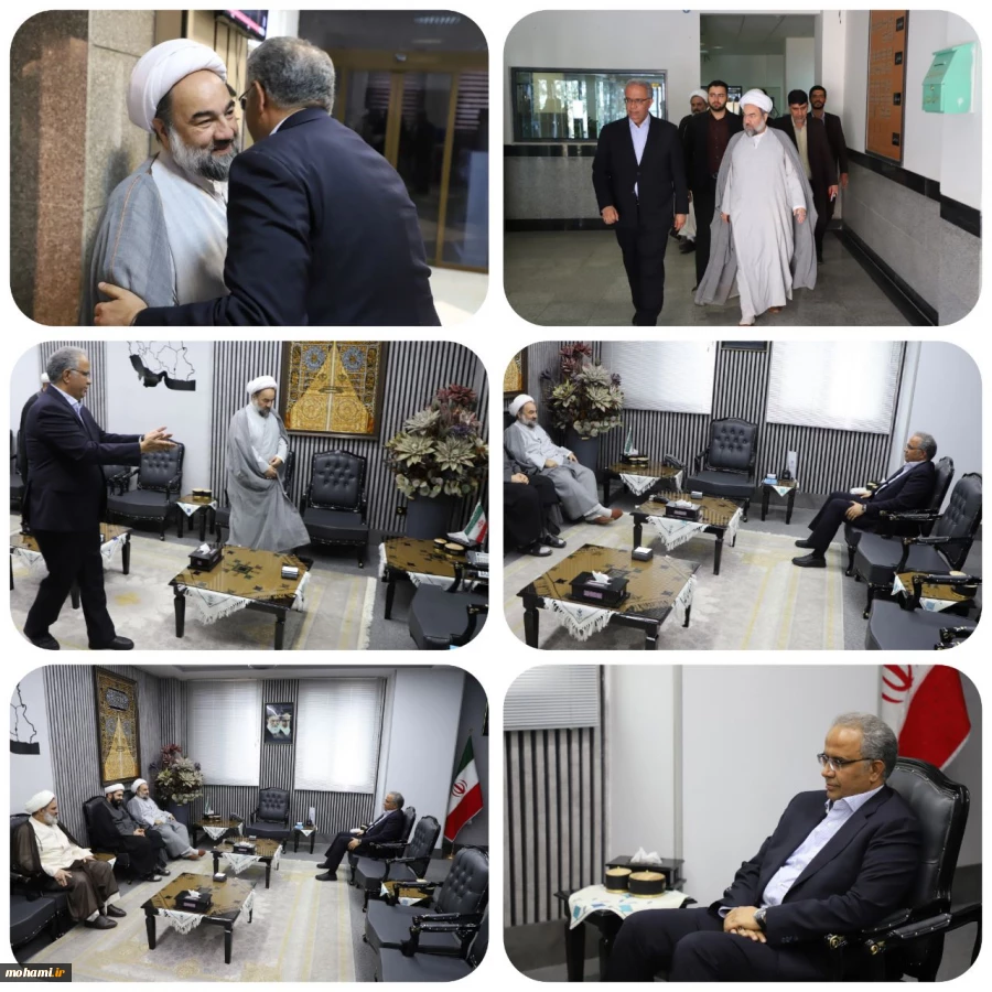 ️حضور نماینده ولی‌فقیه در سیستان و بلوچستان در دفتر استاندار و تبریک هفته دولت 2