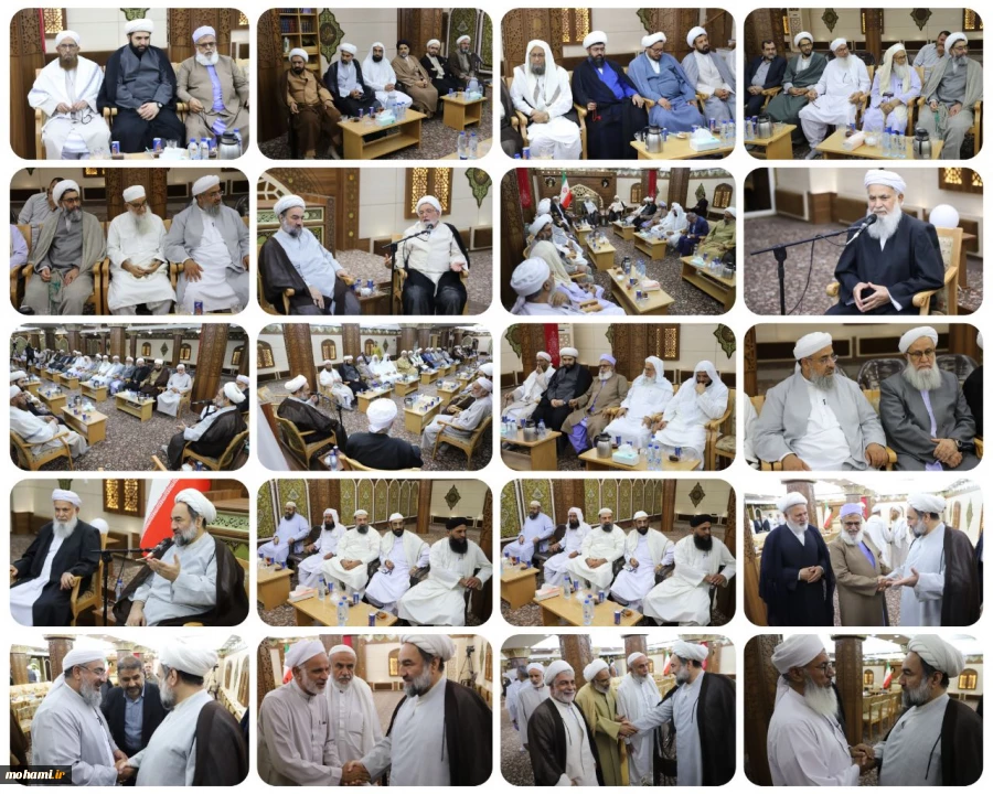 آیت‌الله محامی در نشست علمای شیعه و اهل سنت سیستان و بلوچستان به مناسبت هفته وحدت:
تجربه جنگ ۱۲ روزه نشان داد دشمن را می‌توان با وحدت شکست داد/ 2