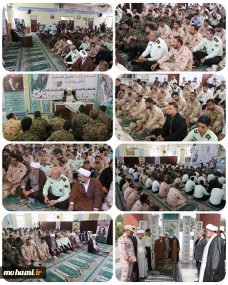 آیت‌الله محامی در جمع پرسنل انتظامی و مرزبانی سیستان و بلوچستان تبیین کرد:
«ضَع فَخرَکَ ، و احطُطْ کِبرَکَ ، و اذکُرْ قَبرَکَ» سه اصل امیرالمؤمنین برای پرهیز از فخر و تکبر