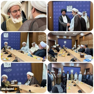 ️دیدار نماینده ولی‌فقیه در سیستان و بلوچستان با موسس و مشرف حوزه علمیه الاطهارالتخصصیه و جمعی از علمای عراق