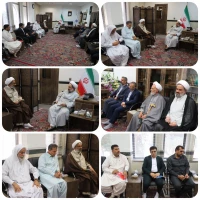 در دیدار جمعی از مسئولان شهرستان ایرانشهر با نماینده مقام معظم رهبری در سیستان و بلوچستان مطرح شد:
همایش «خورشید ولایت» باید به‌عنوان برند فرهنگی شهرستان ایرانشهر تثبیت شود 2