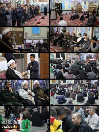 حضور آیت‌الله محامی در مراسم‌های عزاداری شب شهادت حضرت زهرا(س) در زاهدان
