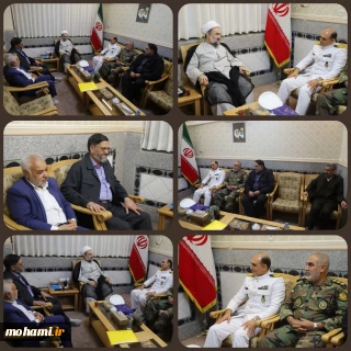 ️دیدار جانشین قرارگاه مقدم نیروی دریایی راهبردی ارتش جمهوری اسلامی ایران و فرمانده سپاه سلمان استان با نماینده ولی‌فقیه در سیستان و بلوچستان