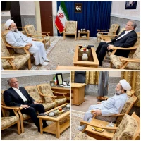 در محل دفتر نماینده ولی‌فقیه در سیستان و بلوچستان صورت گرفت: ️دیدار استاندار با نماینده ولی‌فقیه در سیستان و بلوچستان