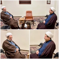 دیدار مدیرکل دادگستری خراسان رضوی با نماینده ولی‌فقیه در سیستان و بلوچستان در مشهد مقدس 2