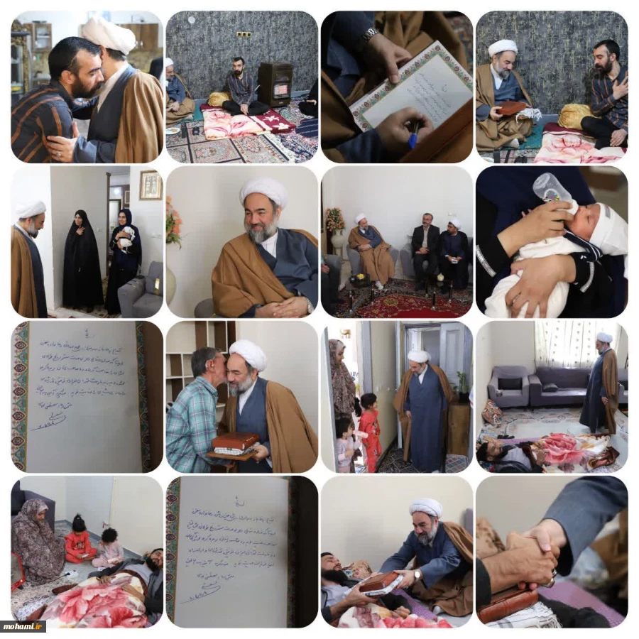 تماس تلفنی و تبریک نماینده ولی‌فقیه در استان به جمعی از پاسداران و جانبازان سیستان و بلوچستان 2