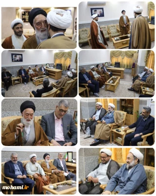 ️دیدار حجت‌الاسلام‌والمسلمین سید ضیاء طباطبایی با نماینده ولی‌فقیه در سیستان و بلوچستان