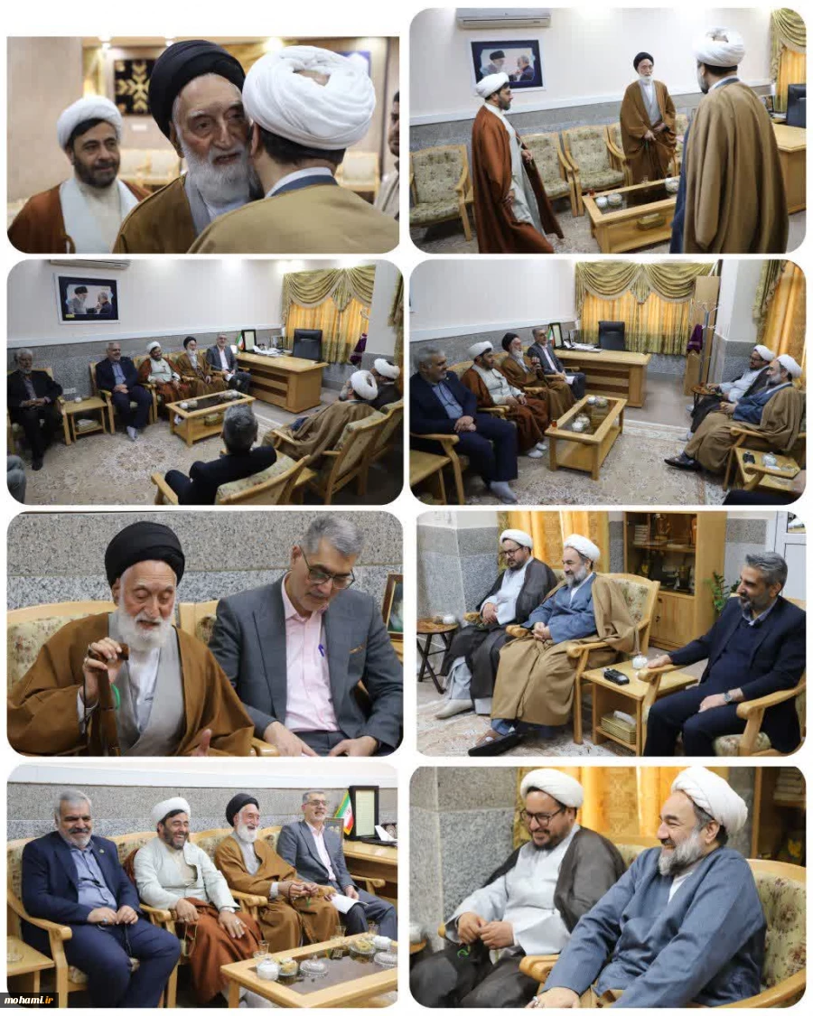 ️دیدار حجت‌الاسلام‌والمسلمین سید ضیاء طباطبایی با نماینده ولی‌فقیه در سیستان و بلوچستان 2