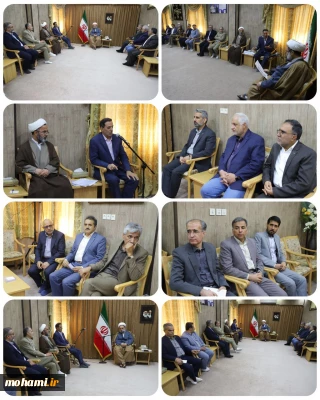 در دیدار اعضای شورای علمی اندیشکده حکمرانی و قانون‌گذاری سیستان و بلوچستان با آیت‌الله محامی مطرح شد:

تاکید بر لزوم اثرگذاری واقعی اقدامات و ثمرات اندیشه‌ورزی در عمل/

موازی‌کاری و جزیره‌ای عمل کردن دستگاه‌ها؛ مشکل اصلی مدیریت اجرای اسناد در استان/

جمع‌بندی واحد و هماهنگی بین نهادها، کلید حل مسائل منطقه سیستان/

تاکید بر بهره‌گیری از ظرفیت‌های استانی برای تصمیم‌گیری در حوزه آب، کشاورزی و منابع طبیعی/

احصا و اصلاح چالش‌های قانونی و مق