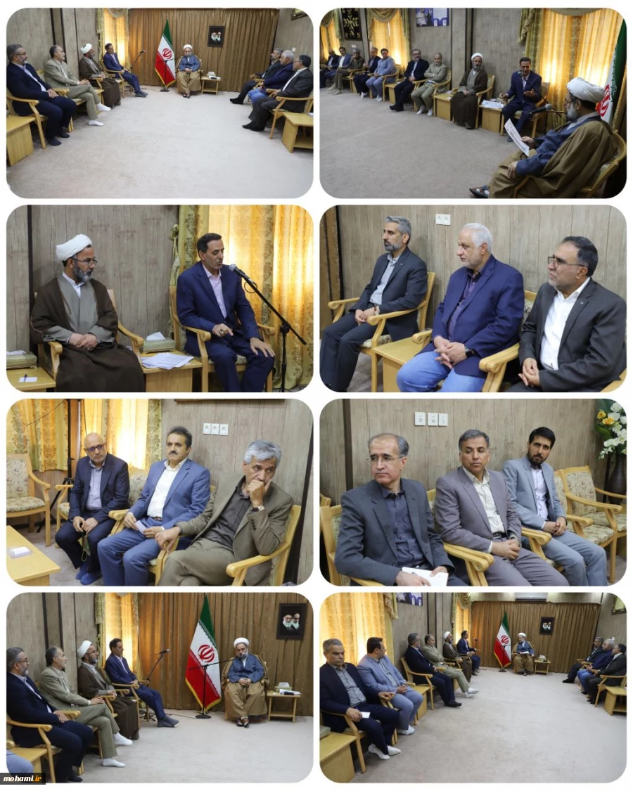 در دیدار اعضای شورای علمی اندیشکده حکمرانی و قانون‌گذاری سیستان و بلوچستان با آیت‌الله محامی مطرح شد:

تاکید بر لزوم اثرگذاری واقعی اقدامات و ثمرات اندیشه‌ورزی در عمل/

موازی‌کاری و جزیره‌ای عمل کردن دستگاه‌ها؛ مشکل اصلی مدیریت اجرای اسناد در استان/
